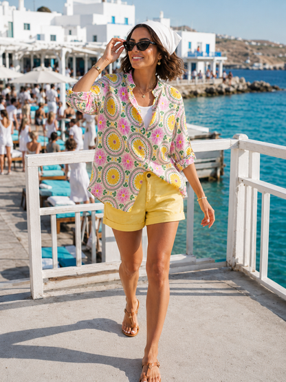 Chemise Bohemian Style