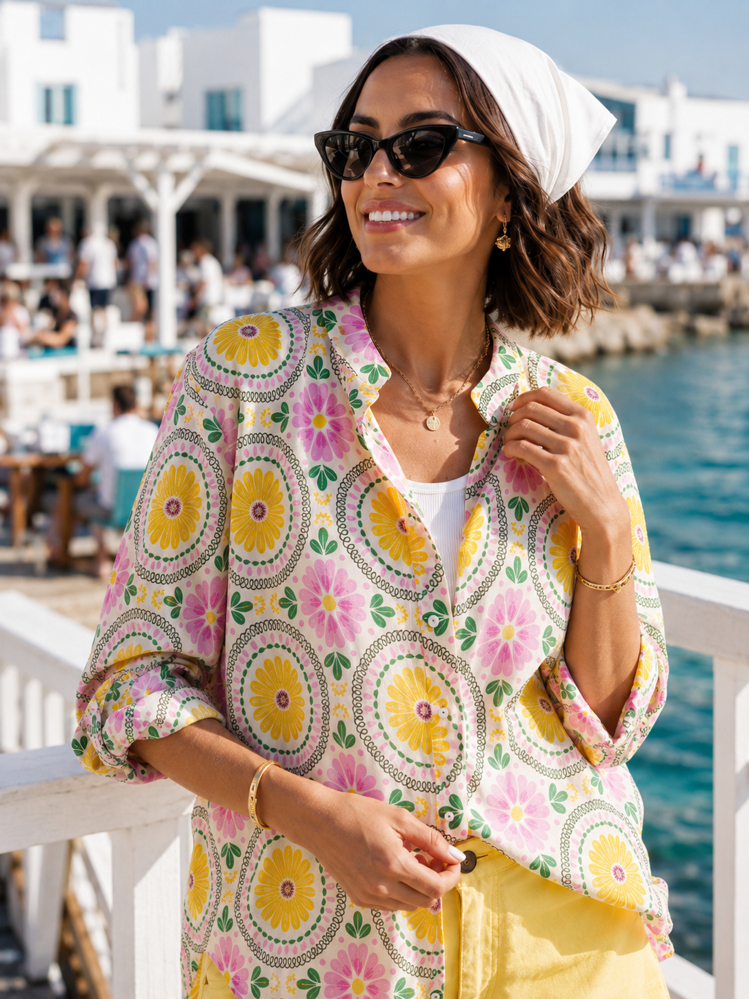 Chemise Bohemian Style