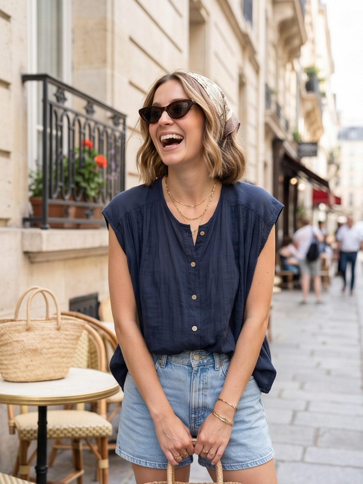 Chemise Boutonnée Voile de Coton