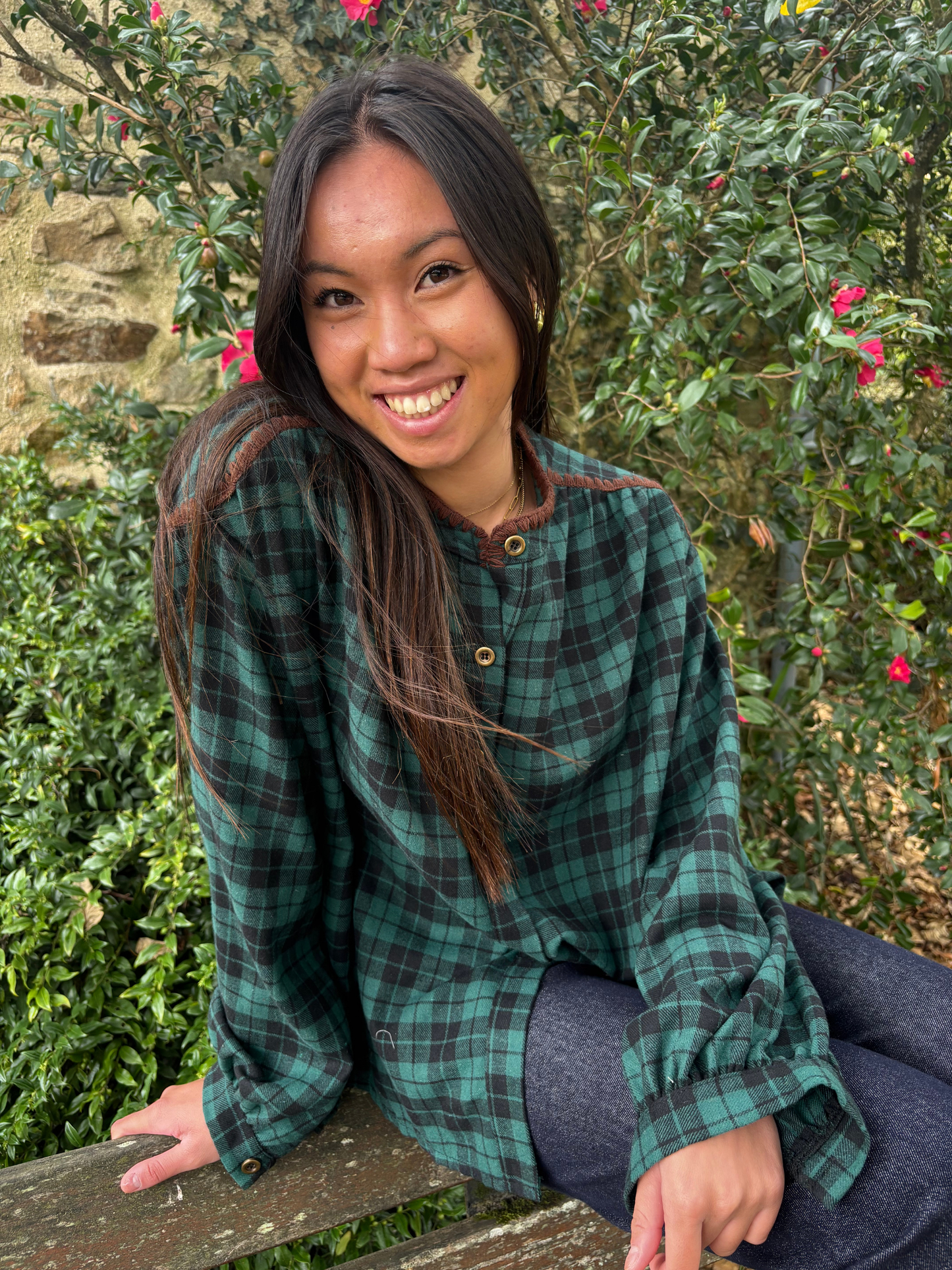 Chemise Carreaux Sesame