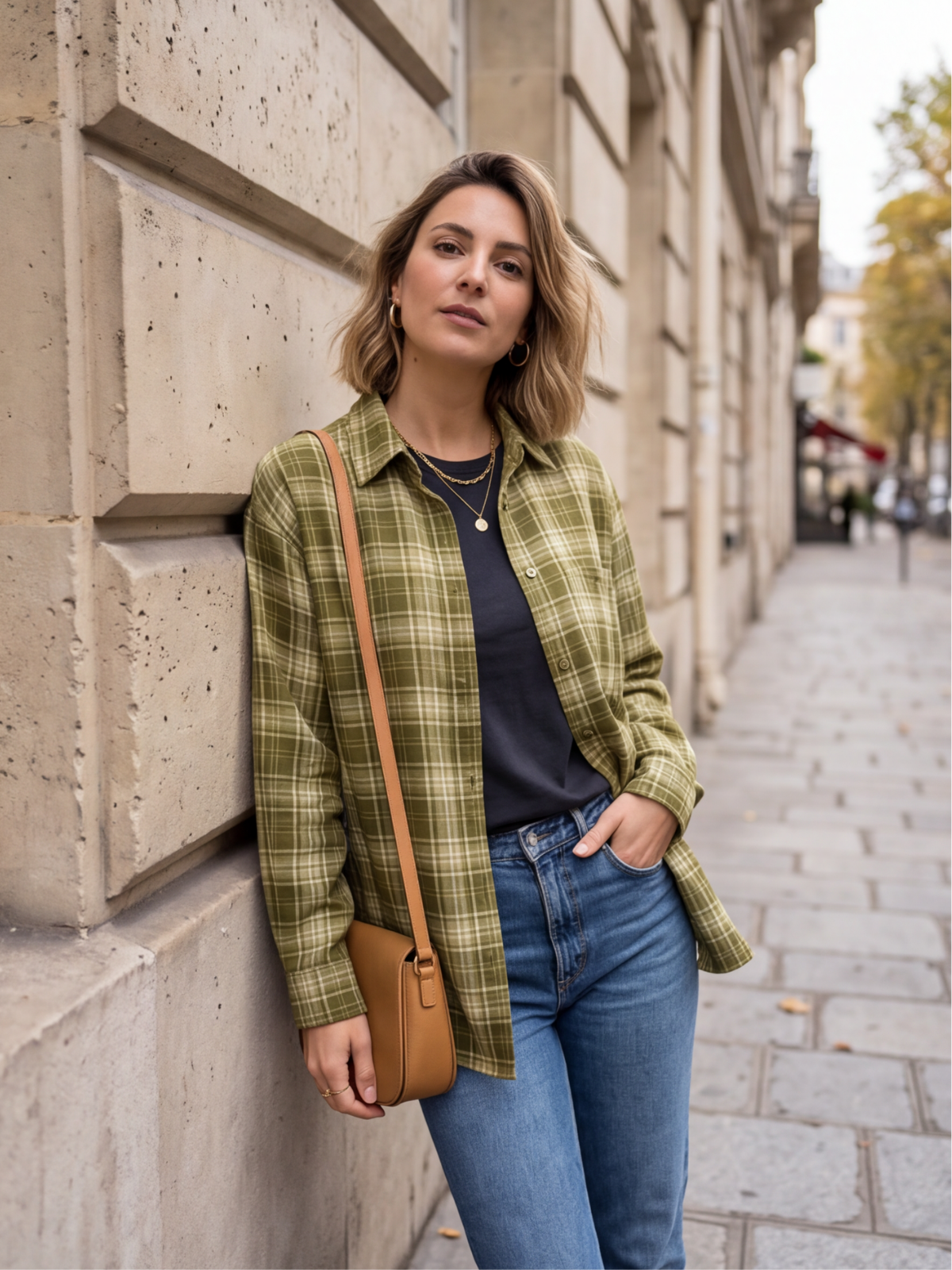 Chemise Clémence - Carreaux Fluides