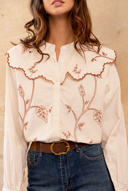 Chemise Col Oversize