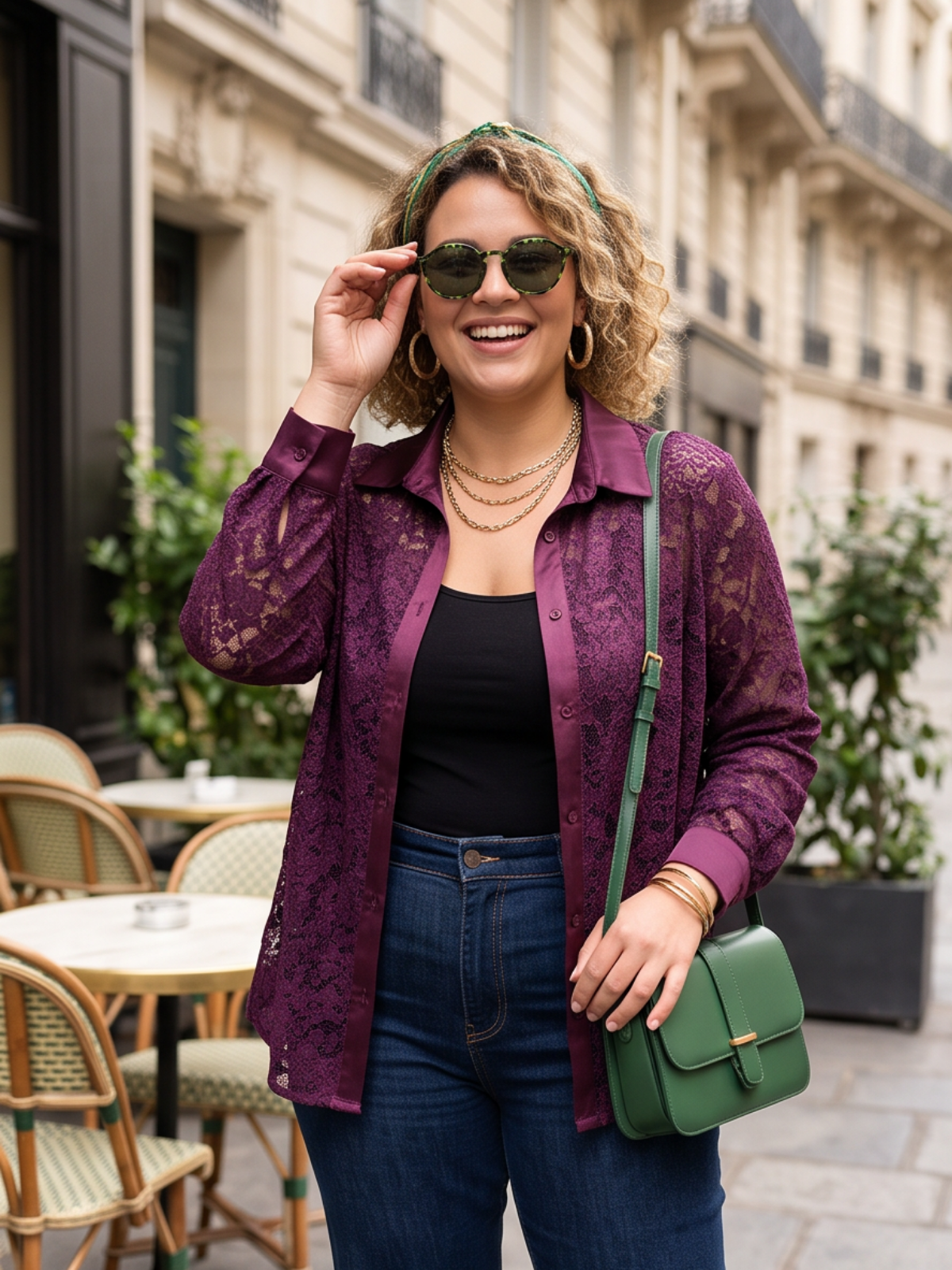Chemise Corentine - Dentelle et Velours