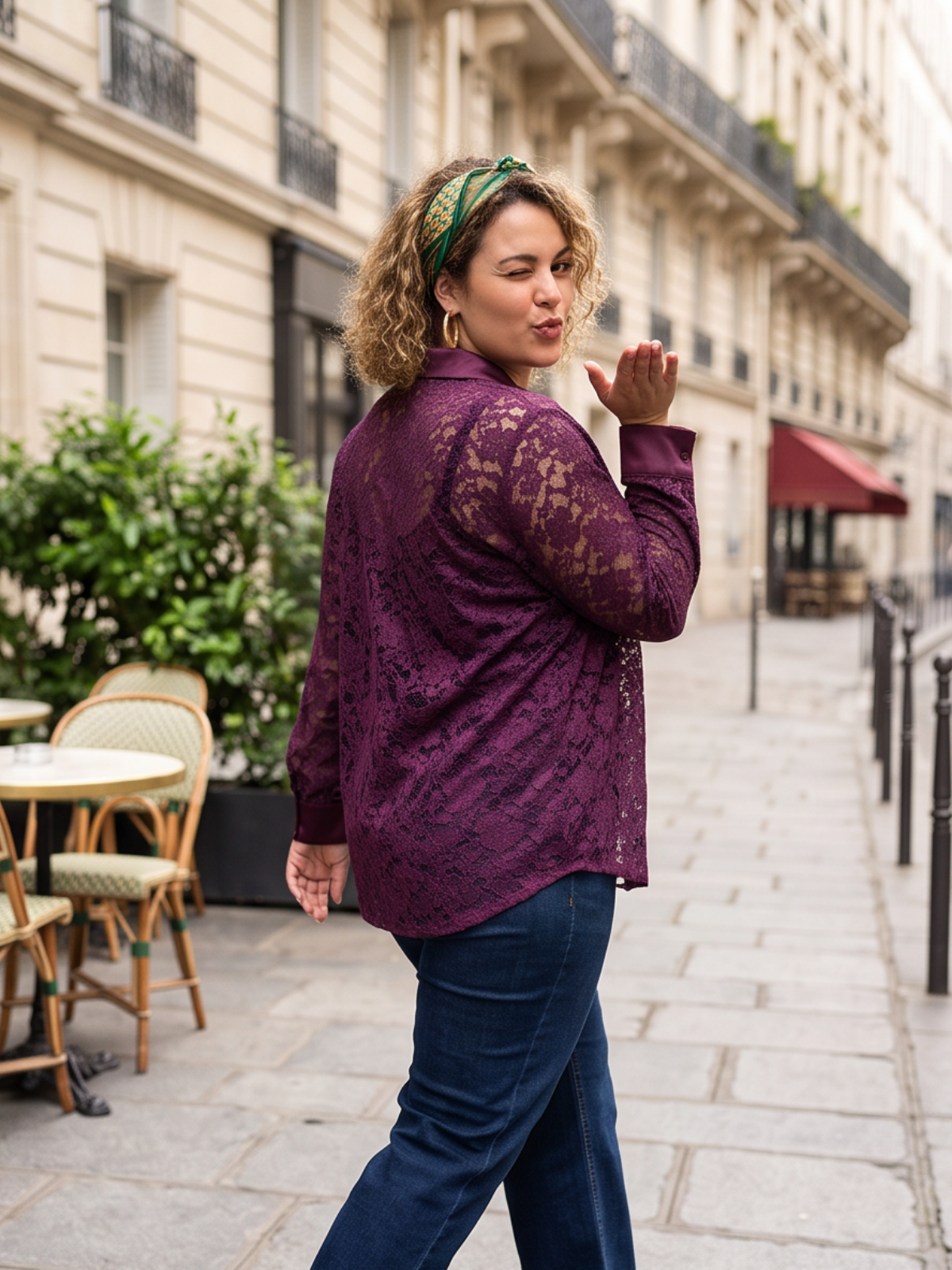 Chemise Corentine - Dentelle et Velours