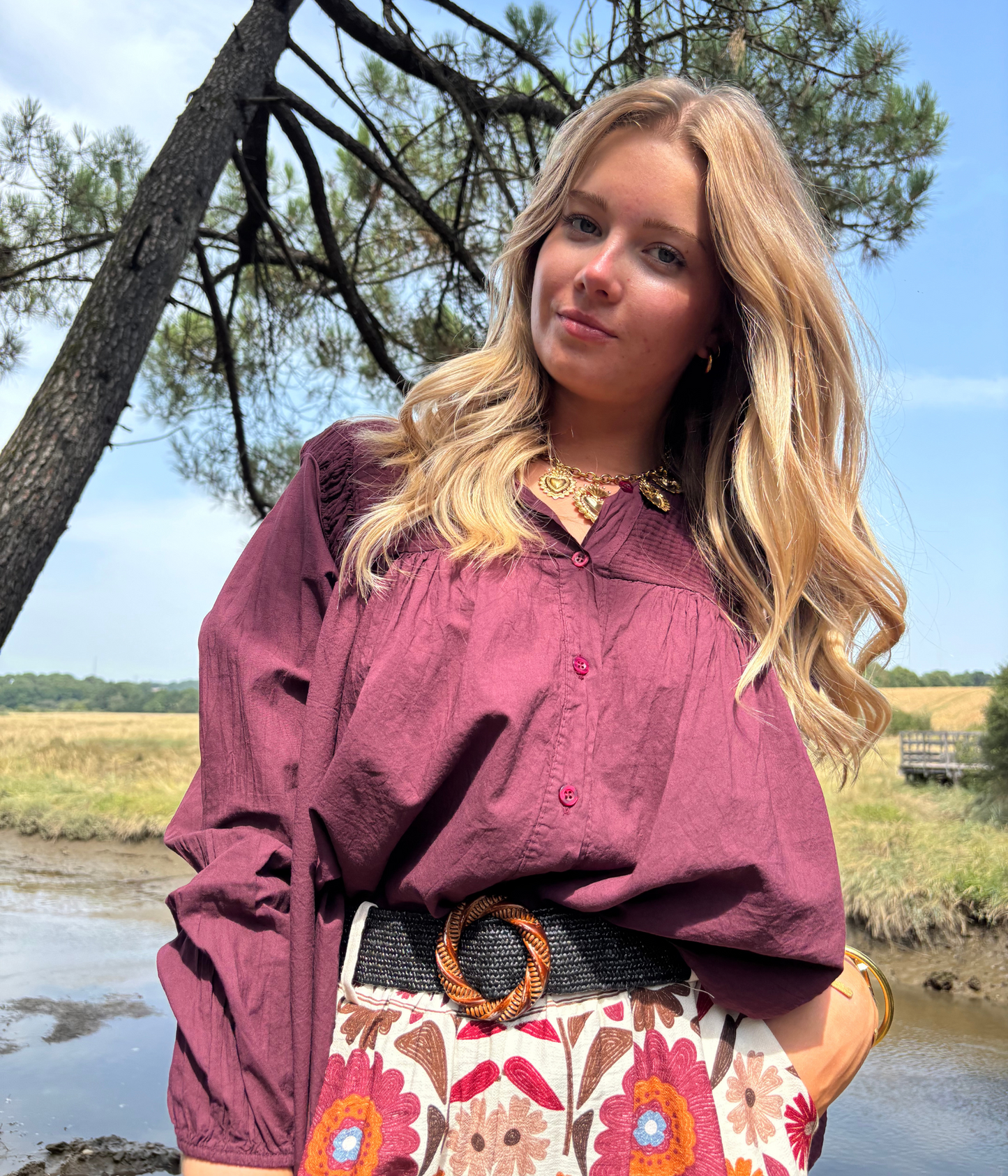 Chemise Coton Texturé