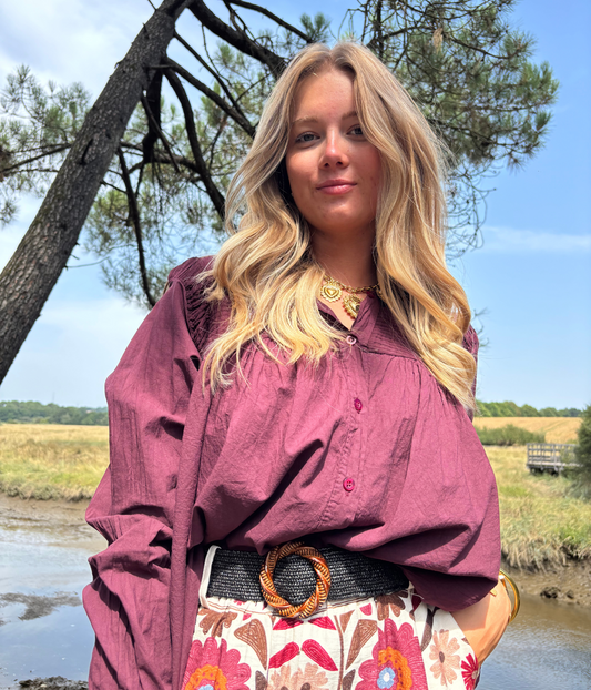 Chemise Coton Texturé