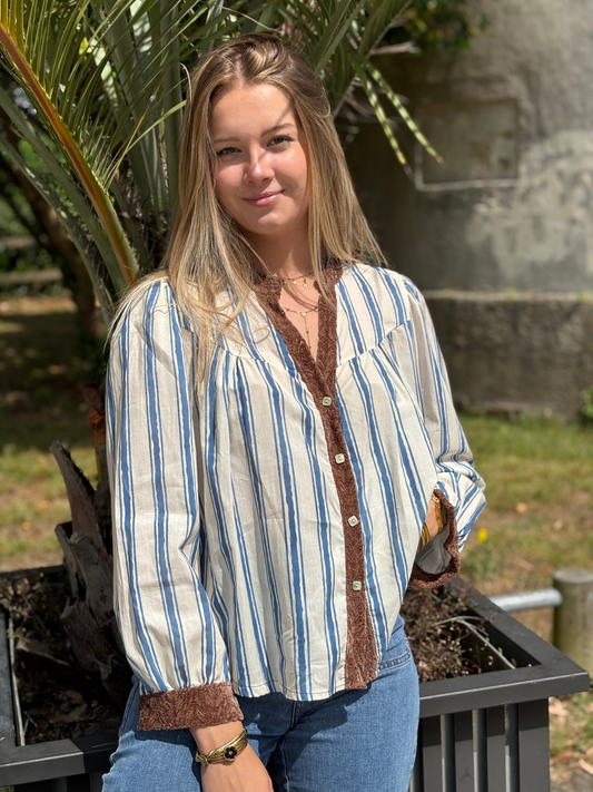 Chemise Dentelle Vintage