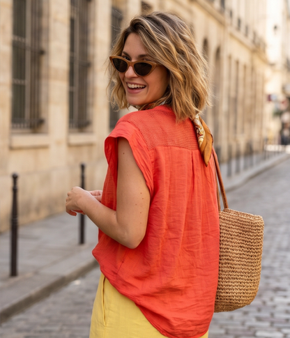 Chemise Dos Ajouré