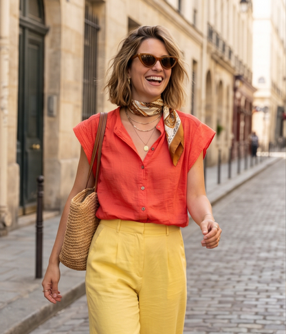 Chemise Dos Ajouré