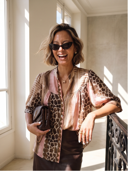 Chemise Elsa - Imprimé Animal Chic