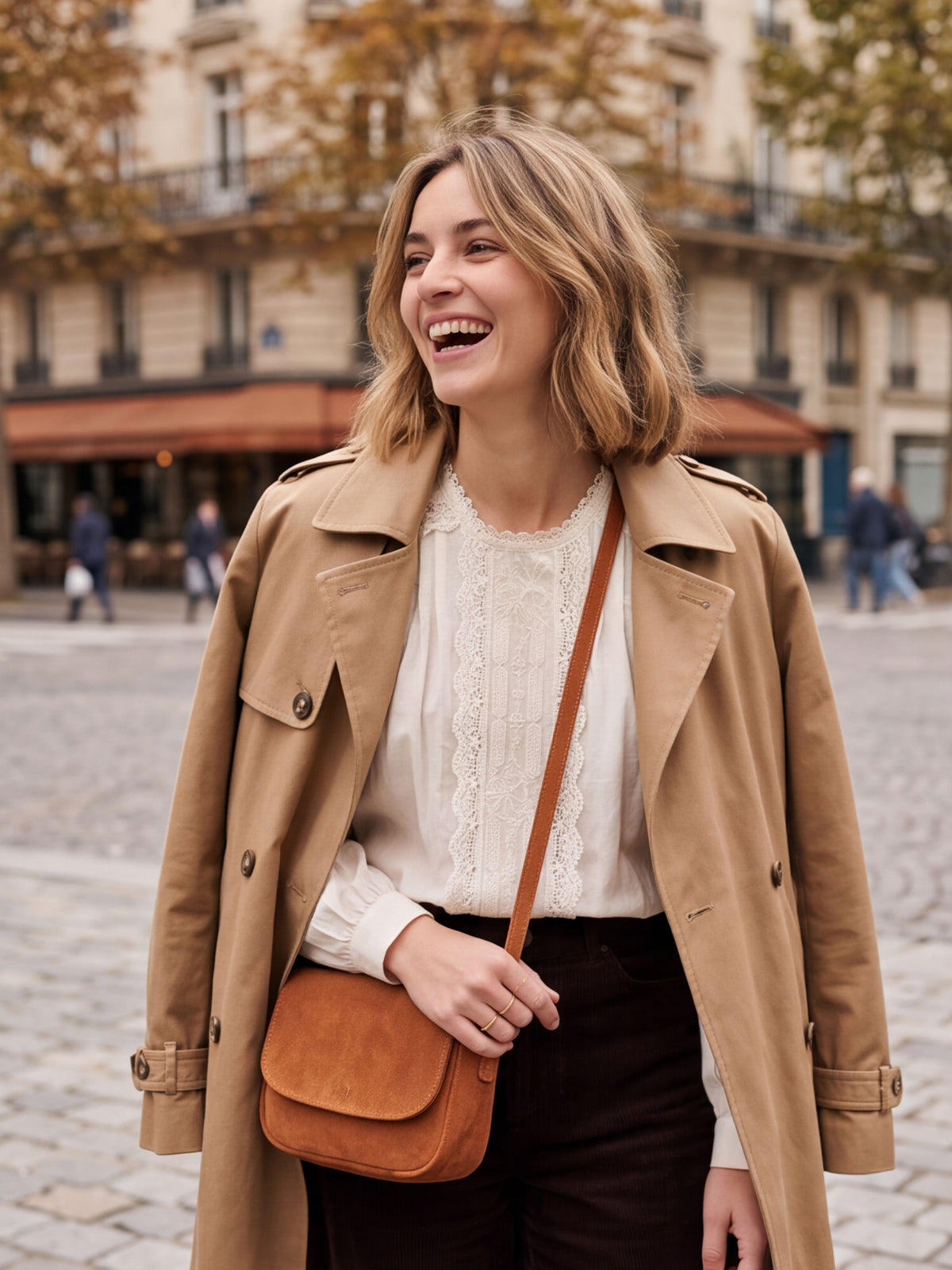 Chemise Estelle - Dentelle Boutonnée