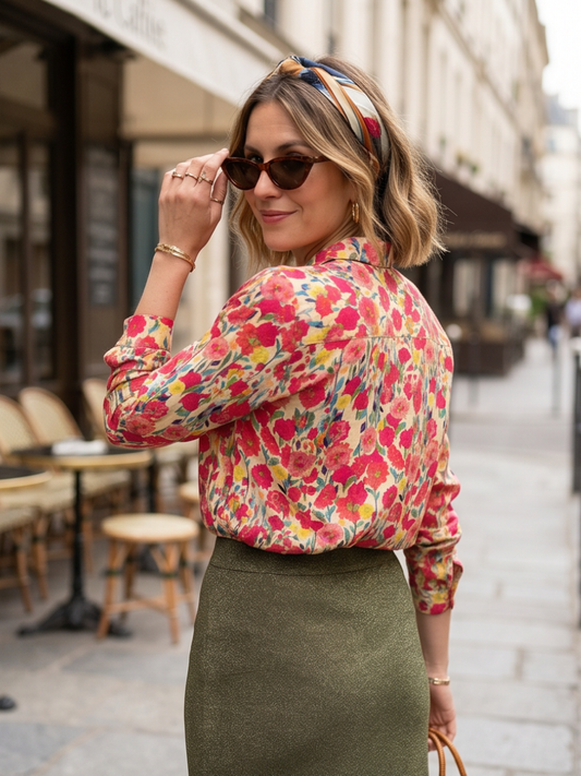 Chemise Fleurie Rosie
