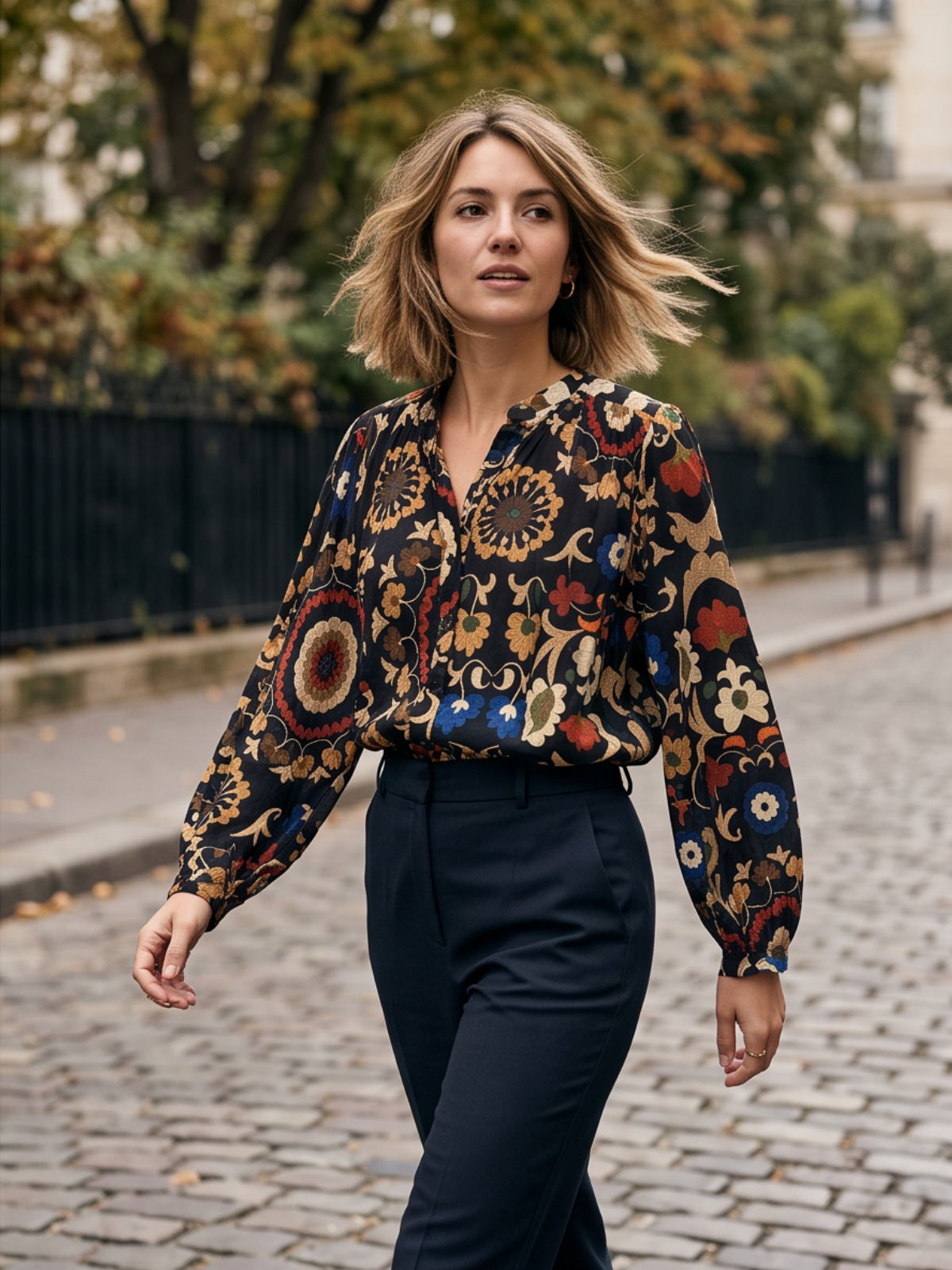 Chemise Héloïse - Imprimée