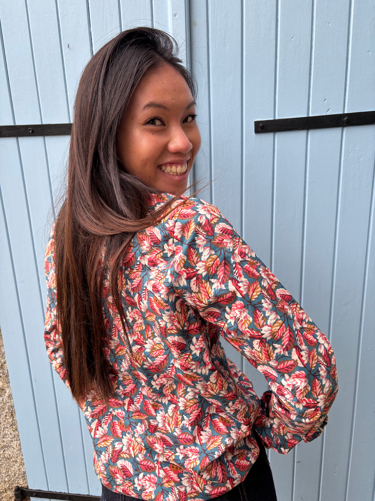 Chemise Imprimée Feuillage