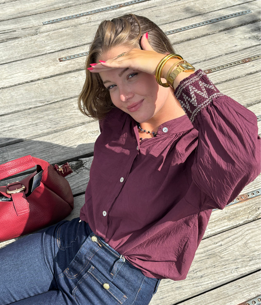 Chemise Col Rond