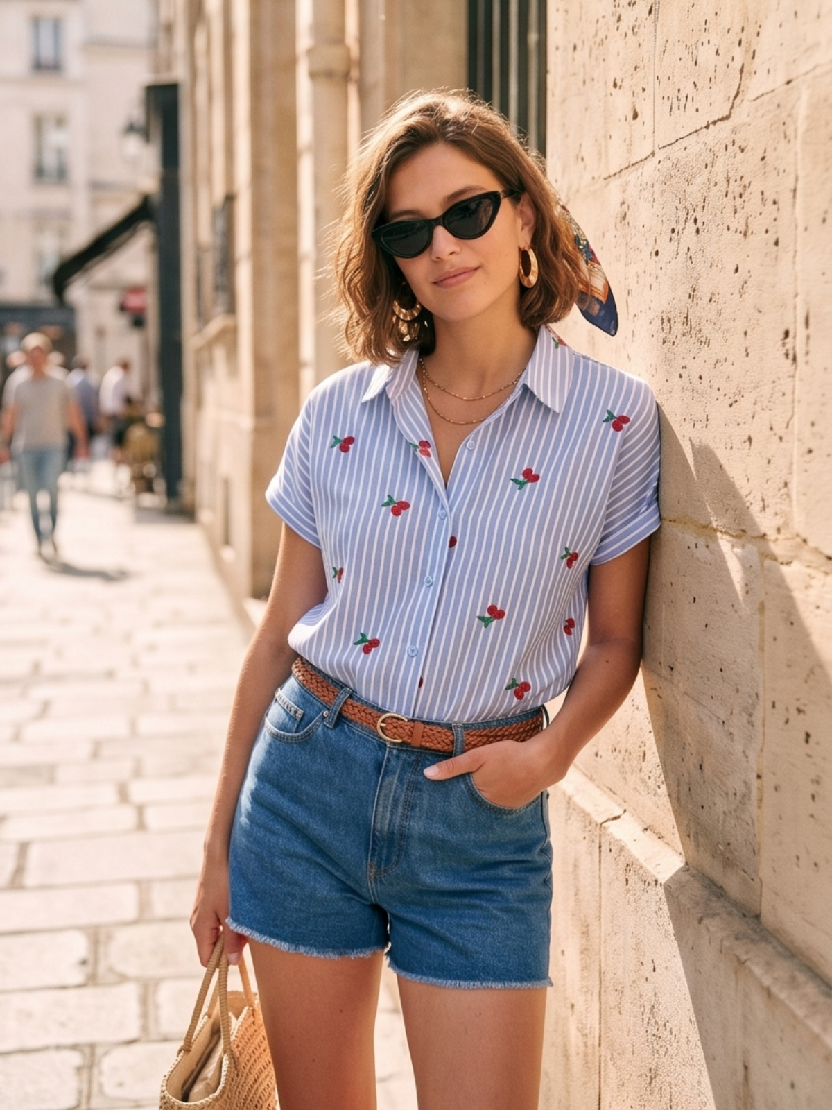 Chemise Légère Cerises