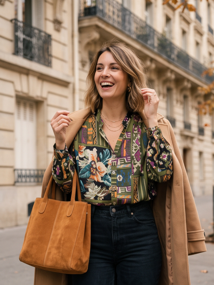 Chemise Lou - Imprimé Patchwork