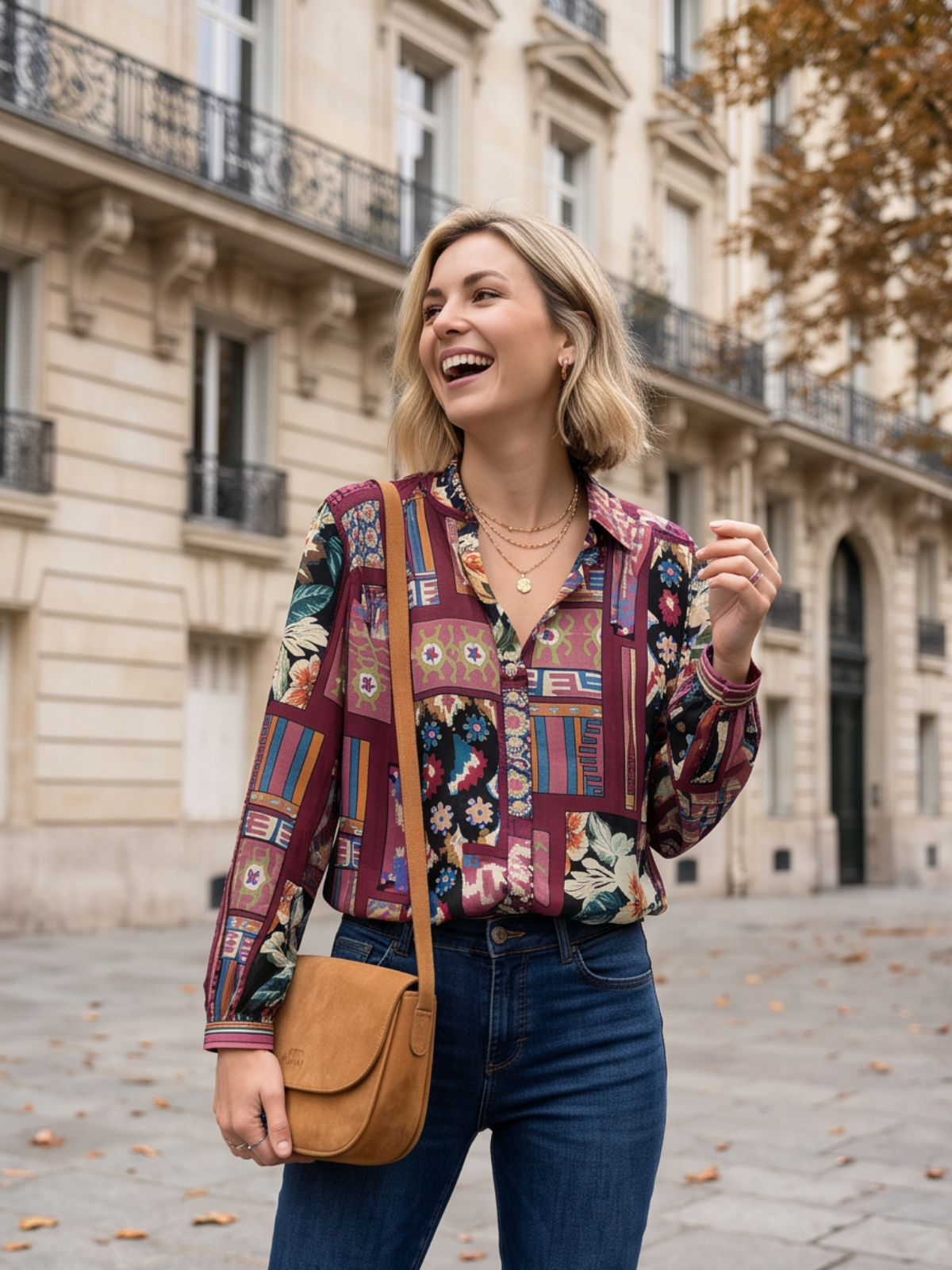 Chemise Lou - Imprimé Patchwork
