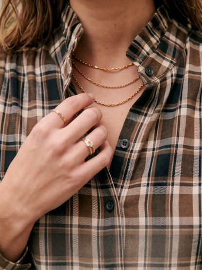 Chemise Ludivine - Carreaux Marron