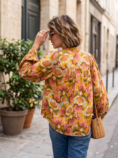 Chemise Mina - Imprimé Fleuri