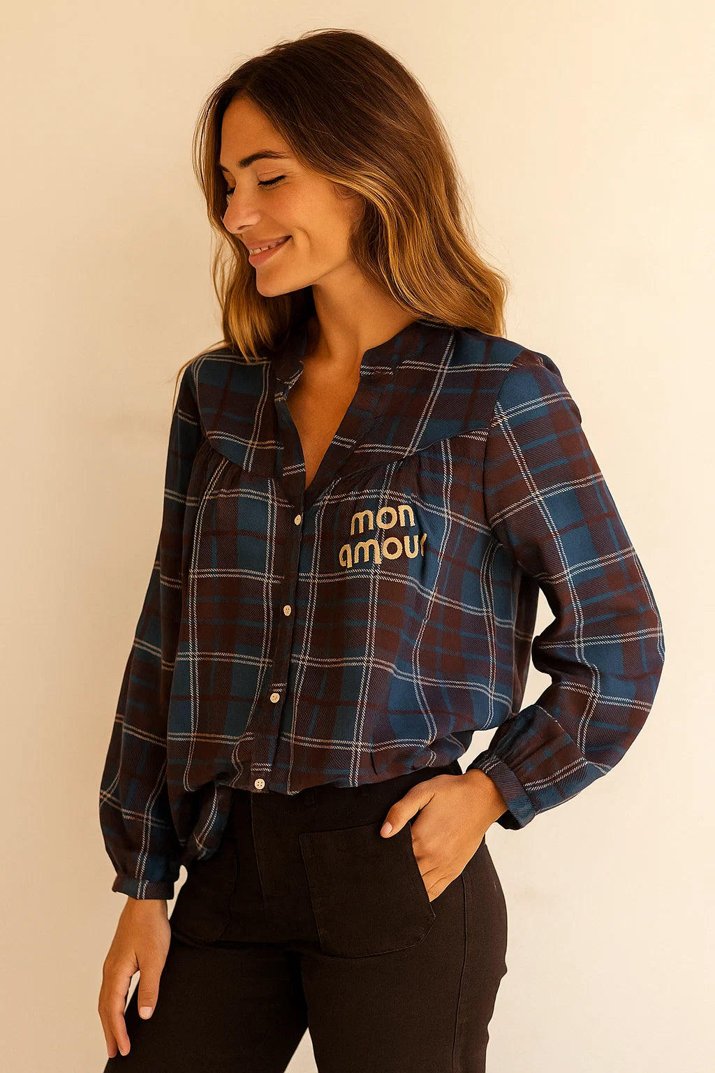 Chemise Rayée Carreaux Vintage