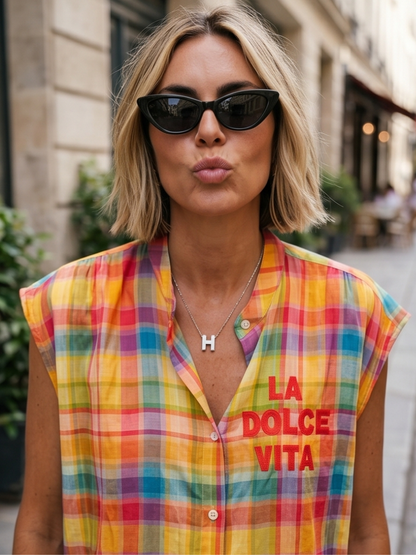 Chemise Riviera - Tartan Coloré