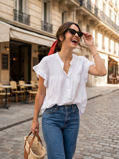 Chemise Sara - Coton décontracté