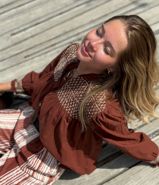 Chemise Style Folk