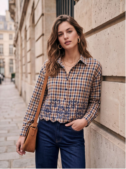 Chemise Tess - Ourlet Festonné
