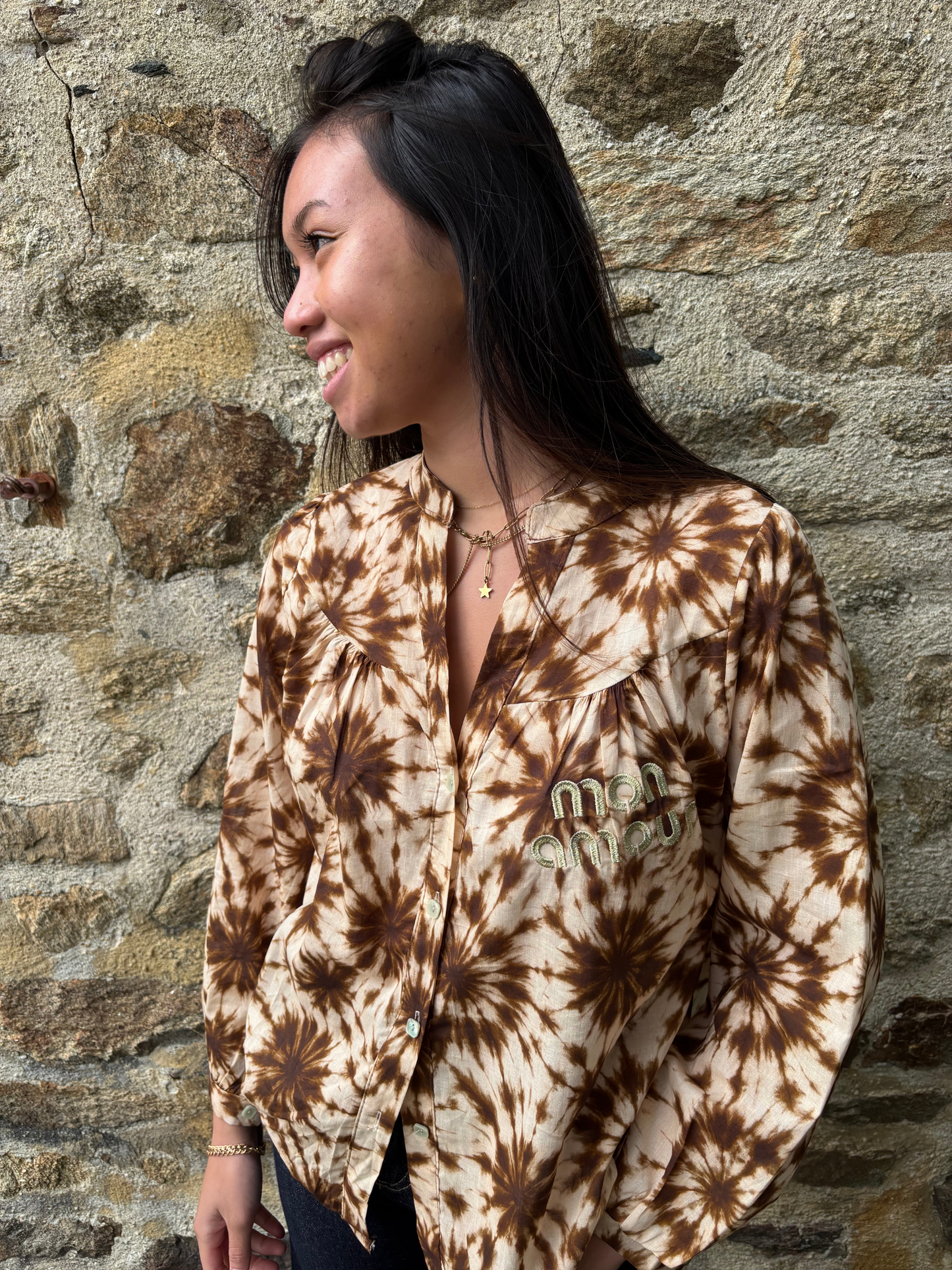 Chemise Tie & Dye Mon Amour