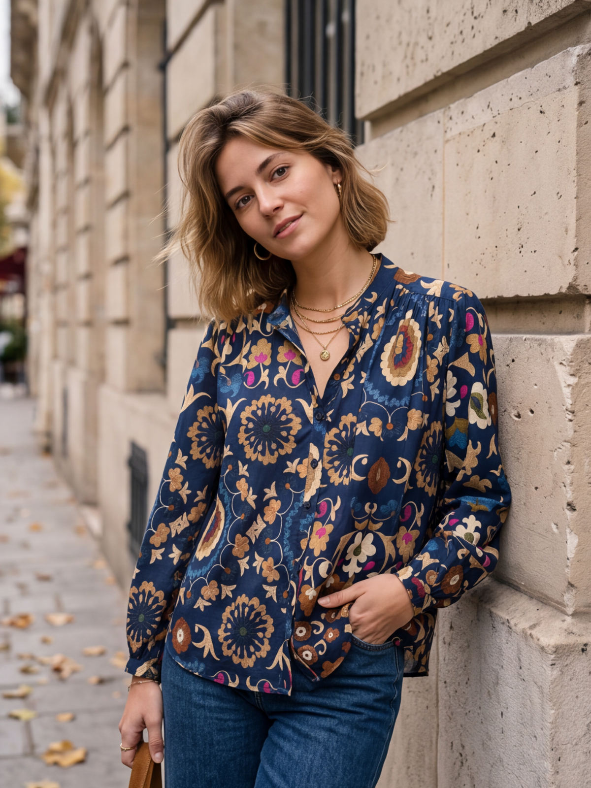 Chemise Héloïse - Imprimée