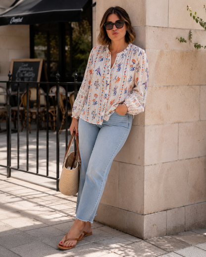 Chemisier Fleuri Bohème