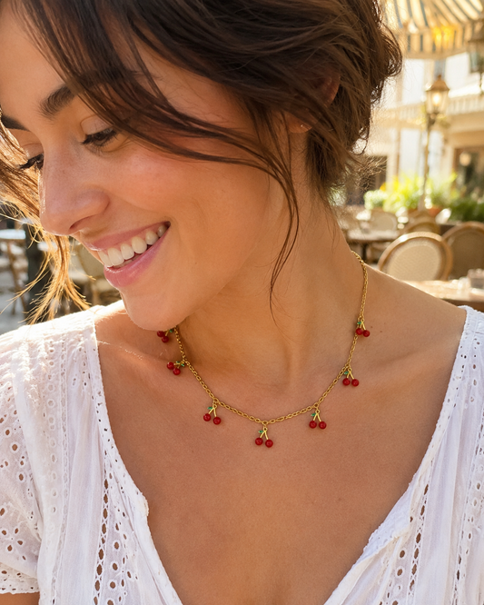 Collier Cerises