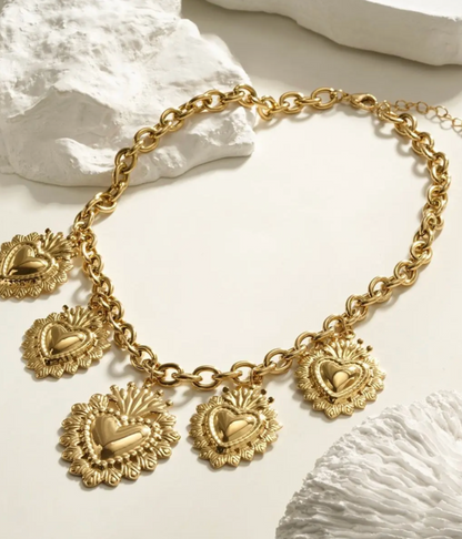 Collier Doré Baroque