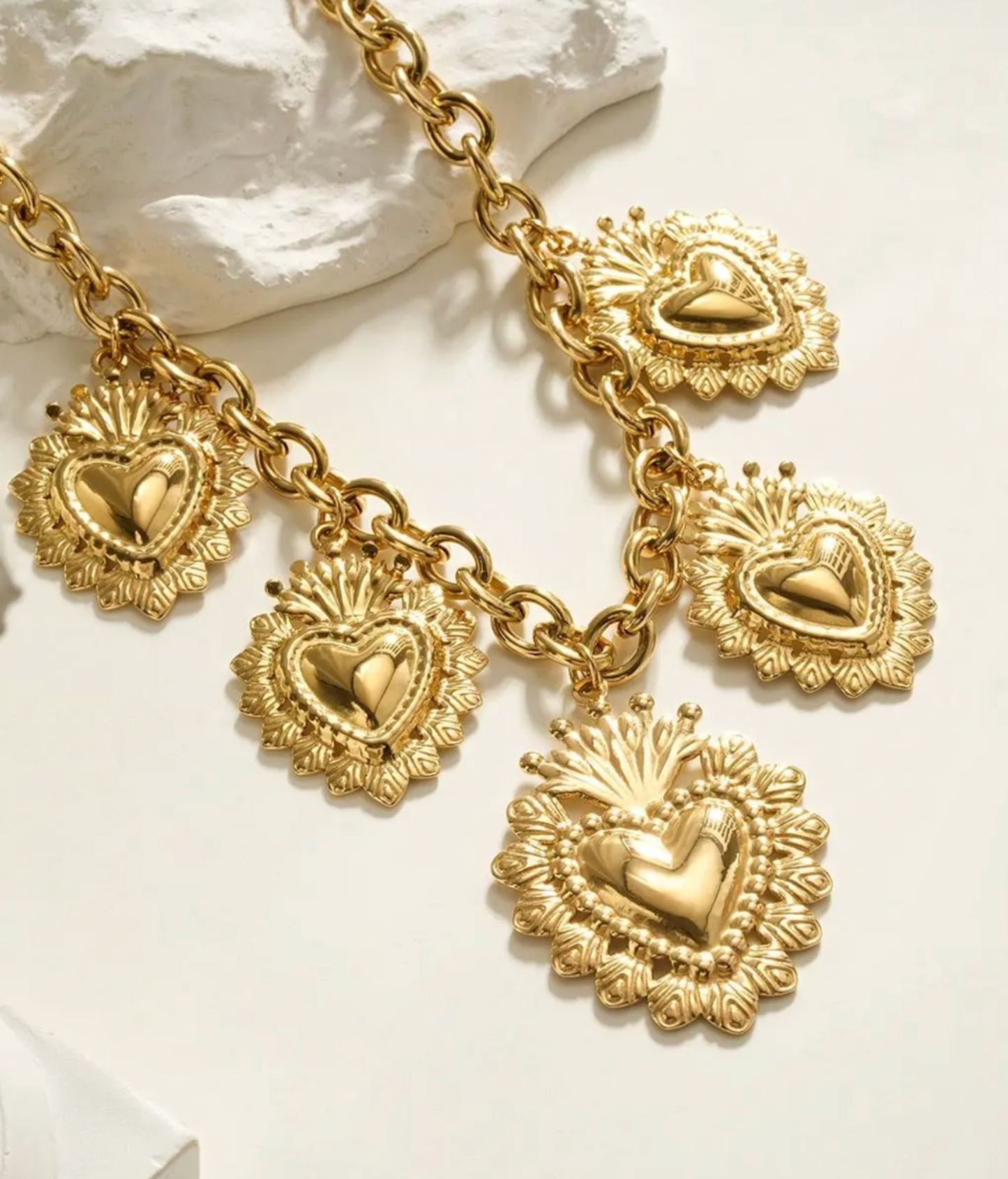 Collier Doré Baroque