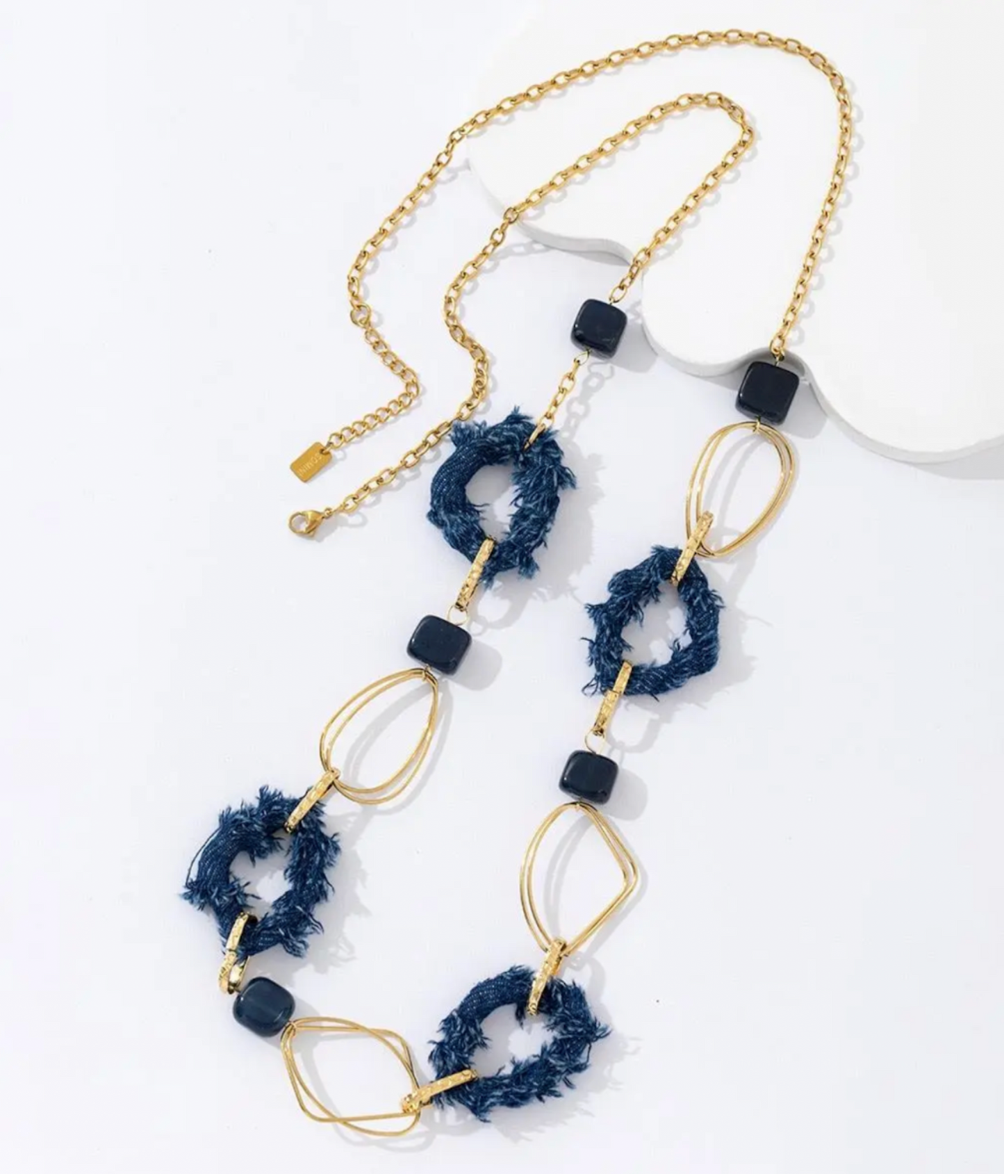 Collier Long Graphique