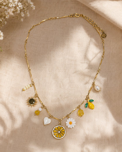 Collier Soleil Citron