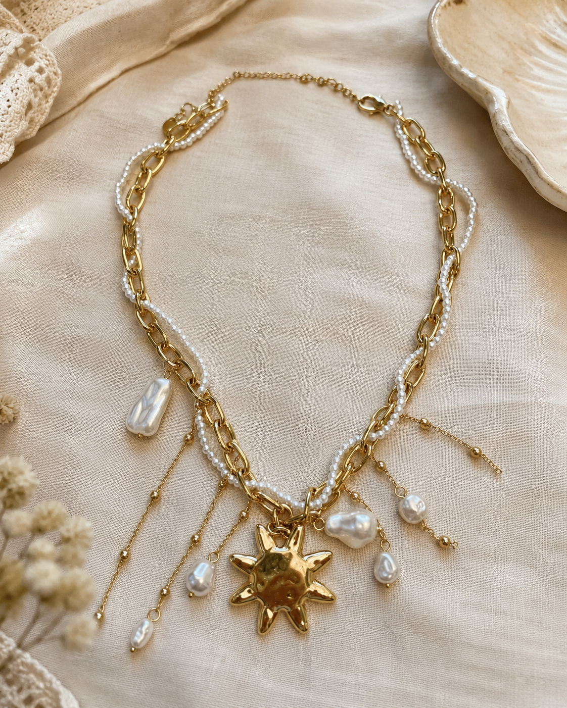 Collier Soleil Femme