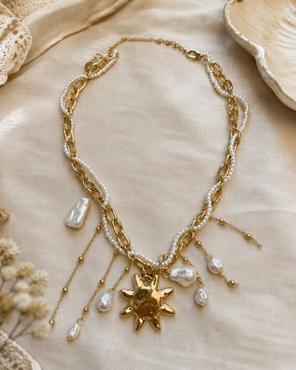 Collier Soleil Femme