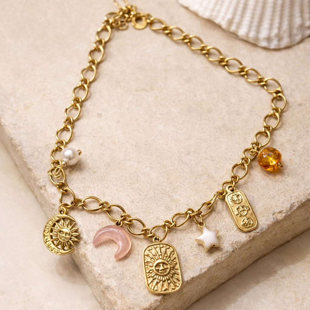 Collier Charms Mystiques