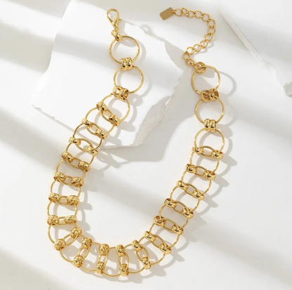 Collier Chaîne Doré Gros Maillons