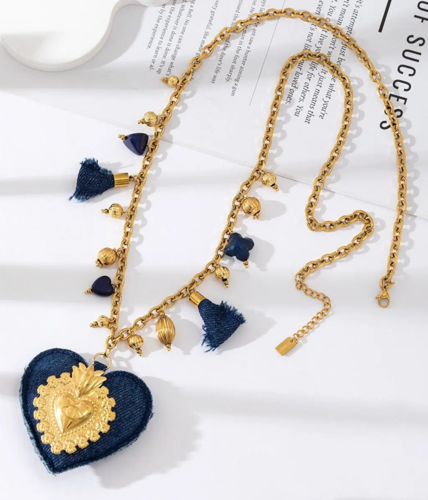 Collier Cœur Bohème
