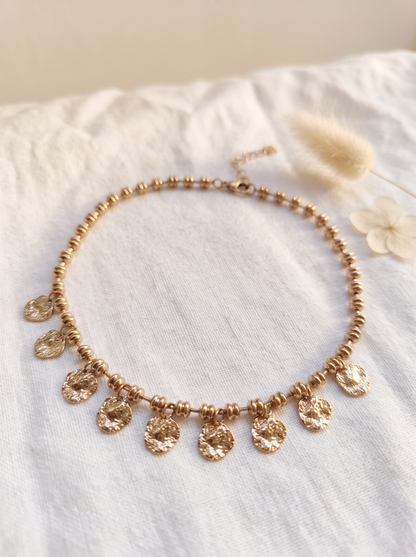 Collier Multi-Pampilles - Doré