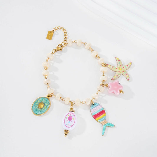 Bracelet Pampilles Pastel