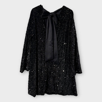 Robe Sequins Velours