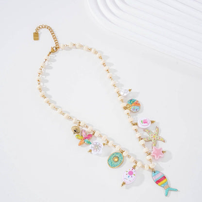 Collier Pampilles Pastel