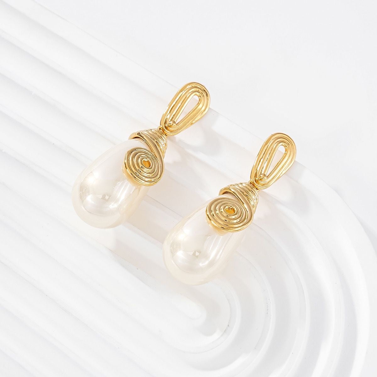 Boucles Perle Chic