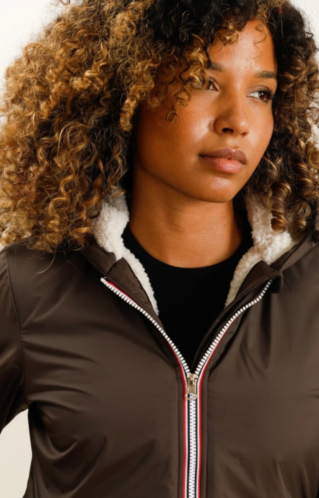 Imperméable Fourré Sherpa Court