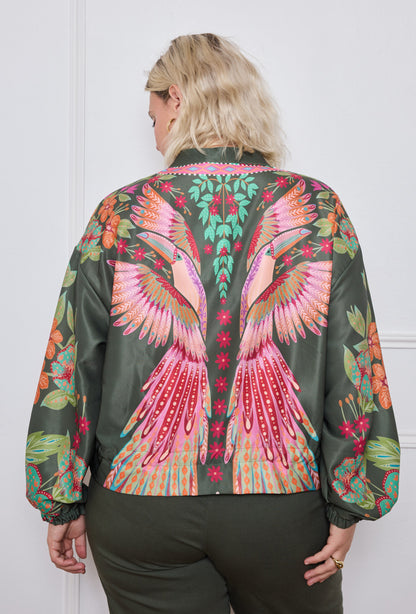 Veste Imprimé Exotique - TU du 44 au 50