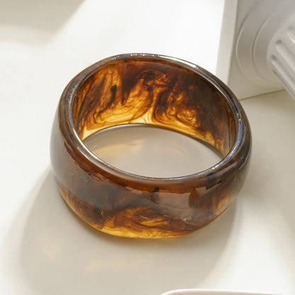 Bracelet Jonc Ambré